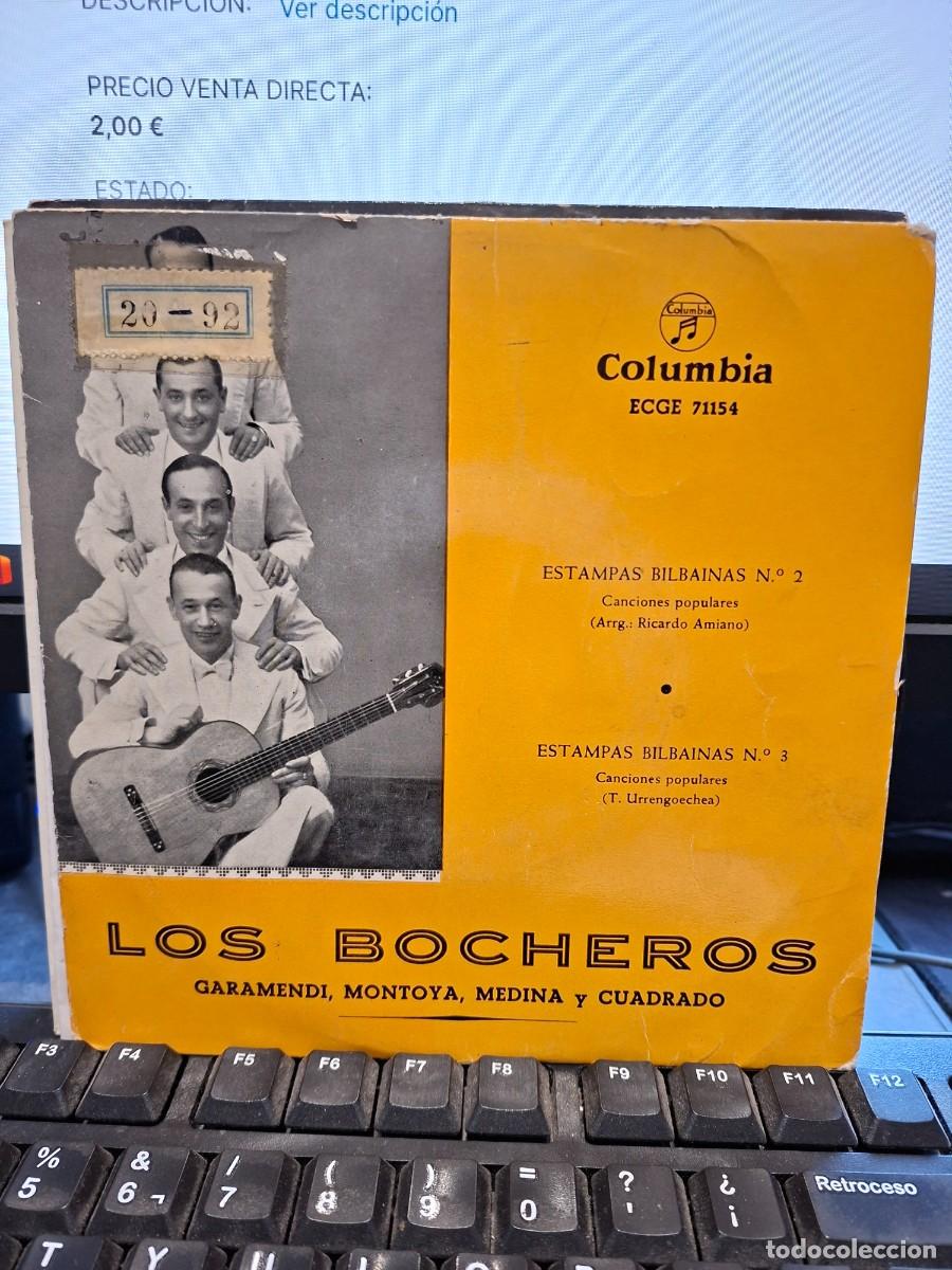 Discos de vinilo: LOS BOCHEROS - ESTAMPAS BILBAINAS N&ordm; 2 - EP DE VINILO - C-63