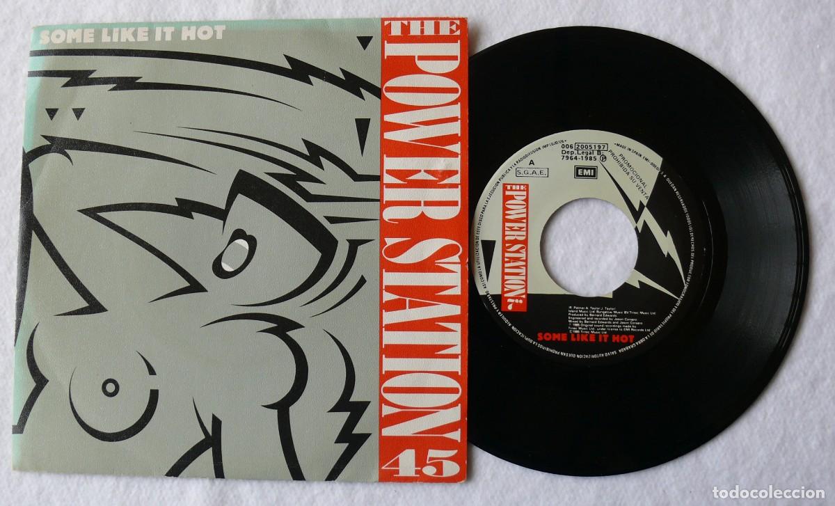 Discos de vinilo: The Power Station - Some like it hot - Single 45 rpm