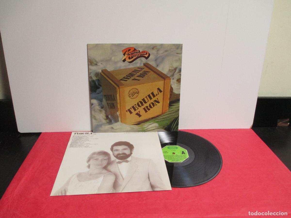 Discos de vinilo: PEQUE&Ntilde;A COMPA&Ntilde;IA - TEQUILA Y RON -LP- MOVIE PLAY 1982 - EXCELENTE ESTADO