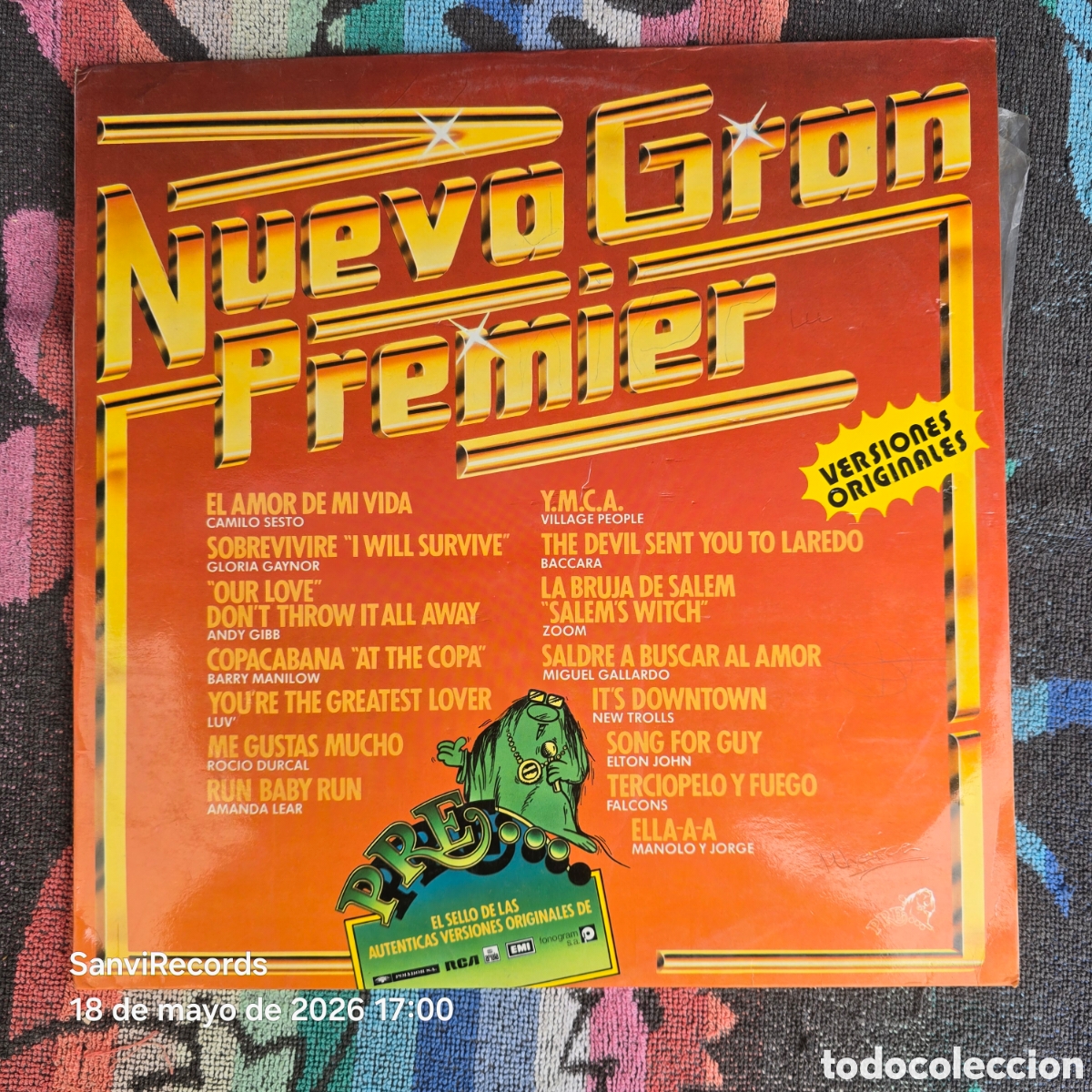 Discos de vinilo: [LP] NUEVA GRAN PREMIER (RCA) (1979)