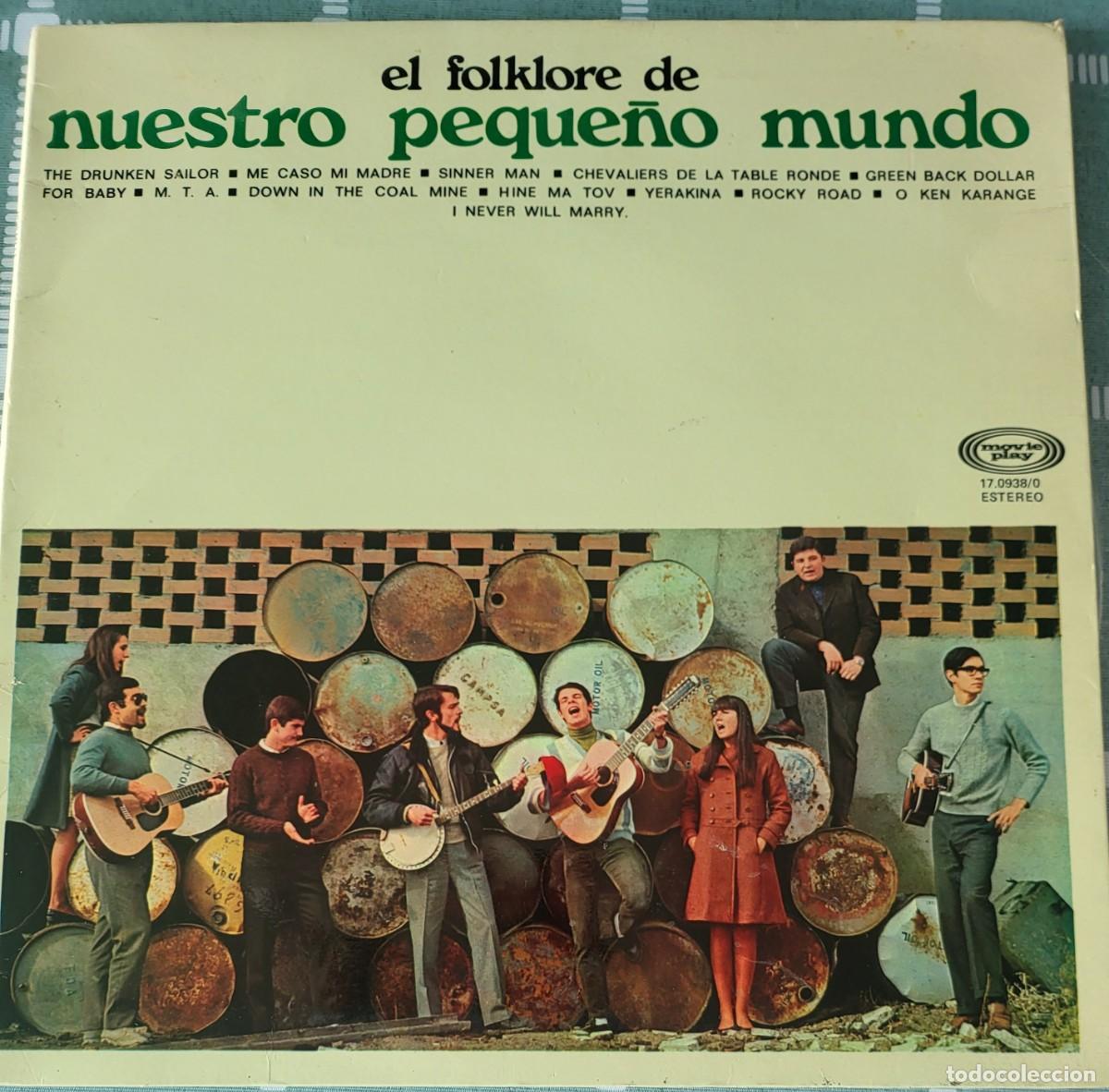 Discos de vinilo: Nuestro peque&ntilde;o mundo Lp portada doble sello Movieplay editado en Espa&ntilde;a...a&ntilde;o 1963.