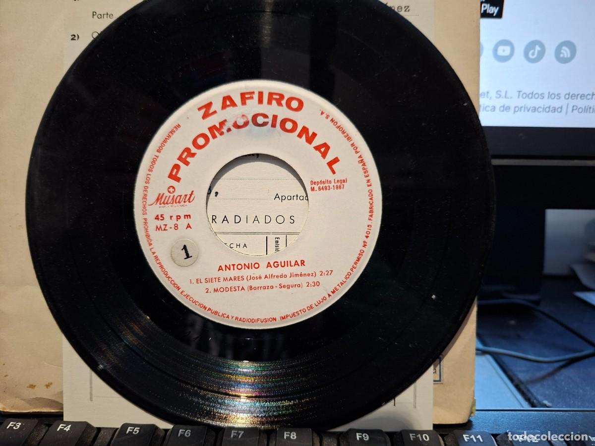 Discos de vinilo: ANTONIO AGUILAR - EL SIETE MARES - EP DE VINILO PROMOCIONAL - C-63