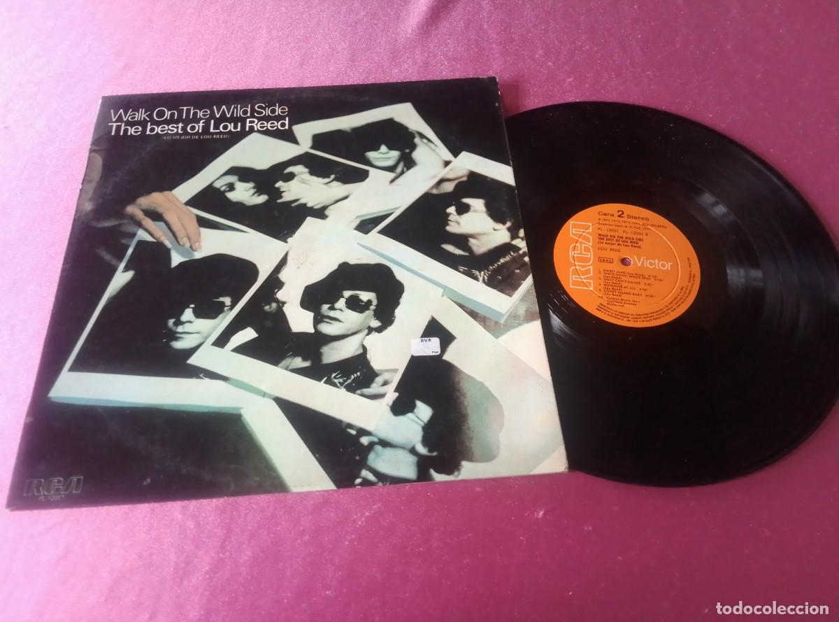 Discos de vinilo: THE BEST OF LOU REED 1977 LP L31 2 1