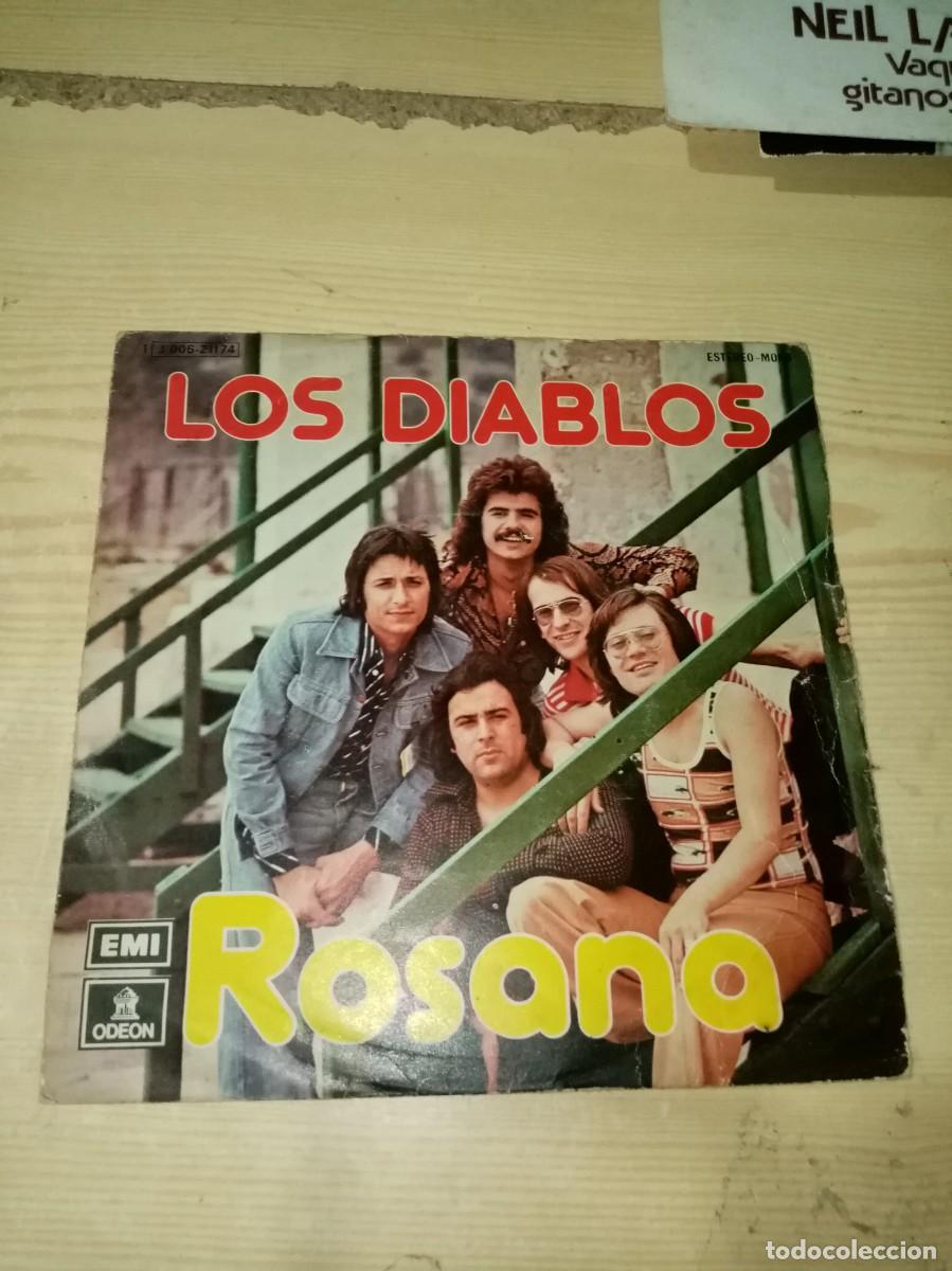 Discos de vinilo: LOS DIABLOS ROSANA. LUNA DE MIEL. C2V
