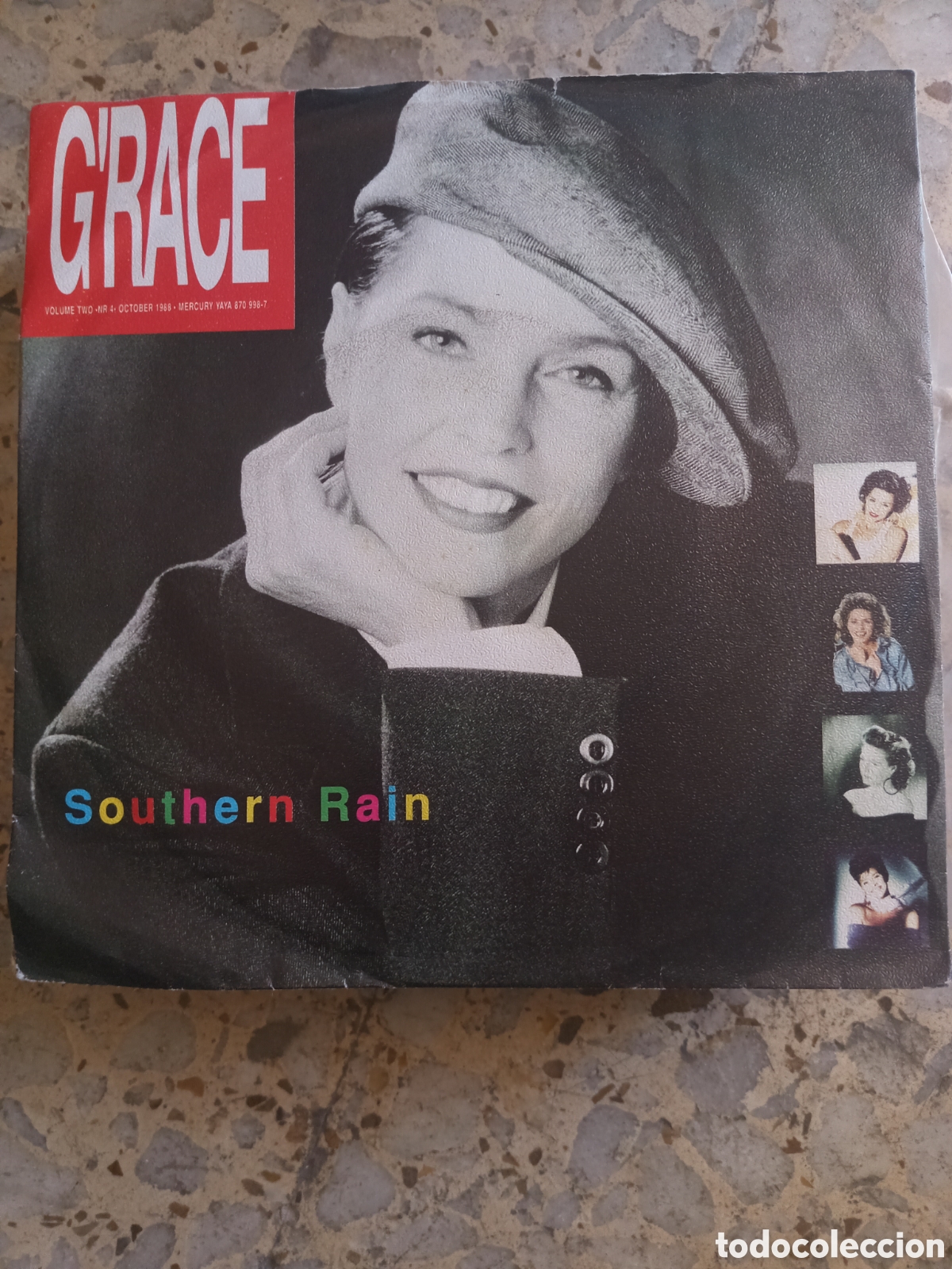 Discos de vinilo: SGL G&acute;RACE SOUTHERN RAIN 1988 HOLANDA
