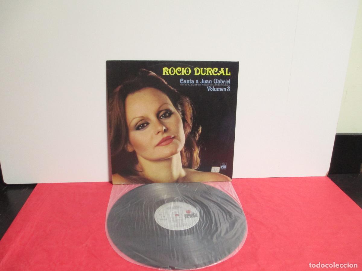 Discos de vinilo: ROCIO DURCAL - CANTA A JUAN GABRIEL VOLUMEN 3 -LP- ARIOLA 1979 200.710-1