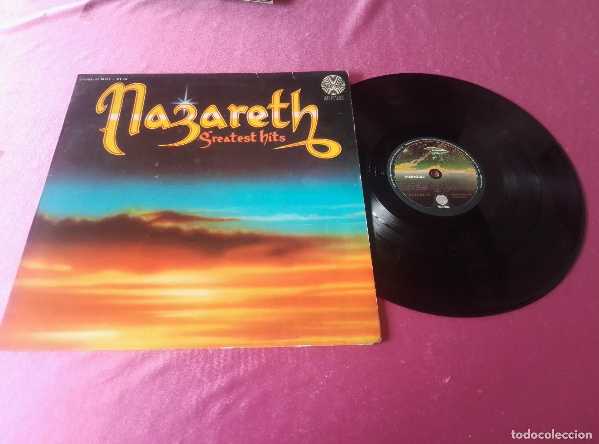 Discos de vinilo: NAZARETH GREATEST HITS 1975 LP L31 2 1