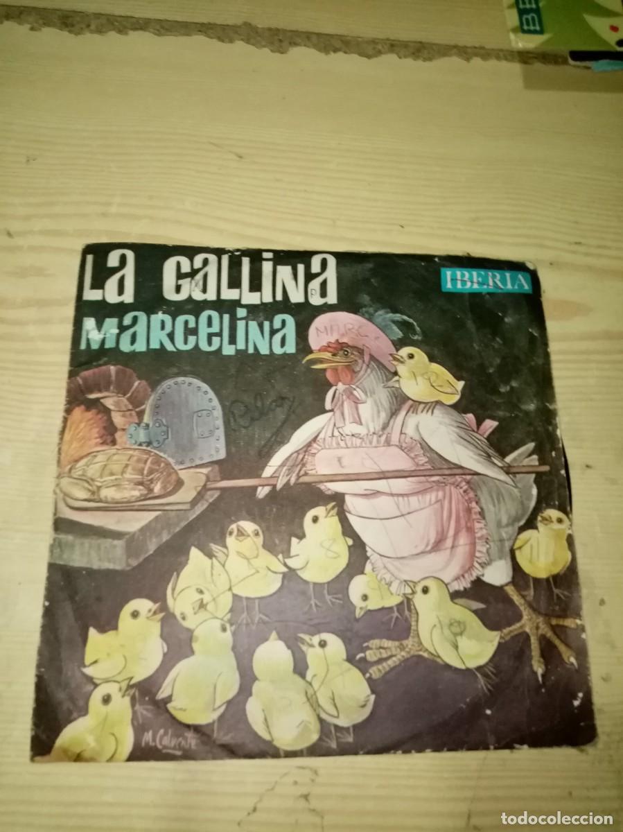 Discos de vinilo: LA GALLINA MARCELINA. CUADRO DE ACTORES DE RADIO MADRID. C2V
