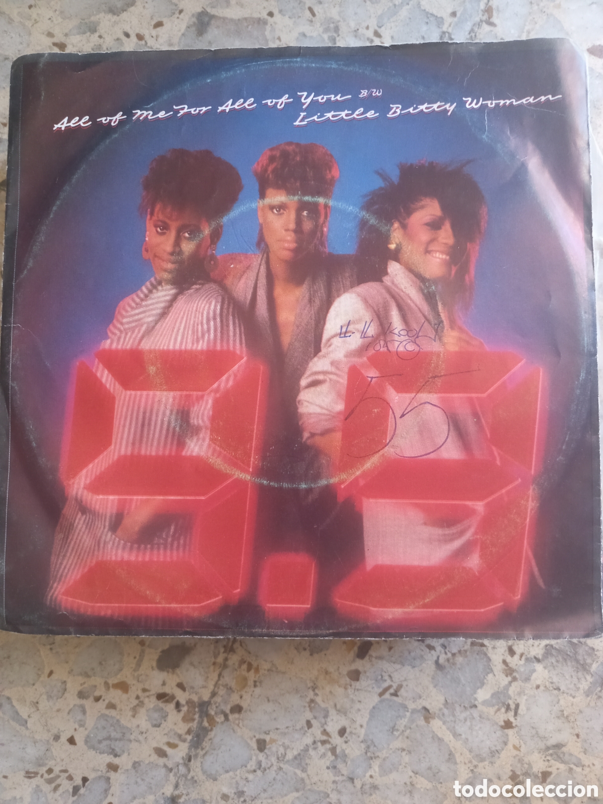 Discos de vinilo: SGL 9.9 ALL OF ME FOR ALL OF YOU 1985 HOLANDA