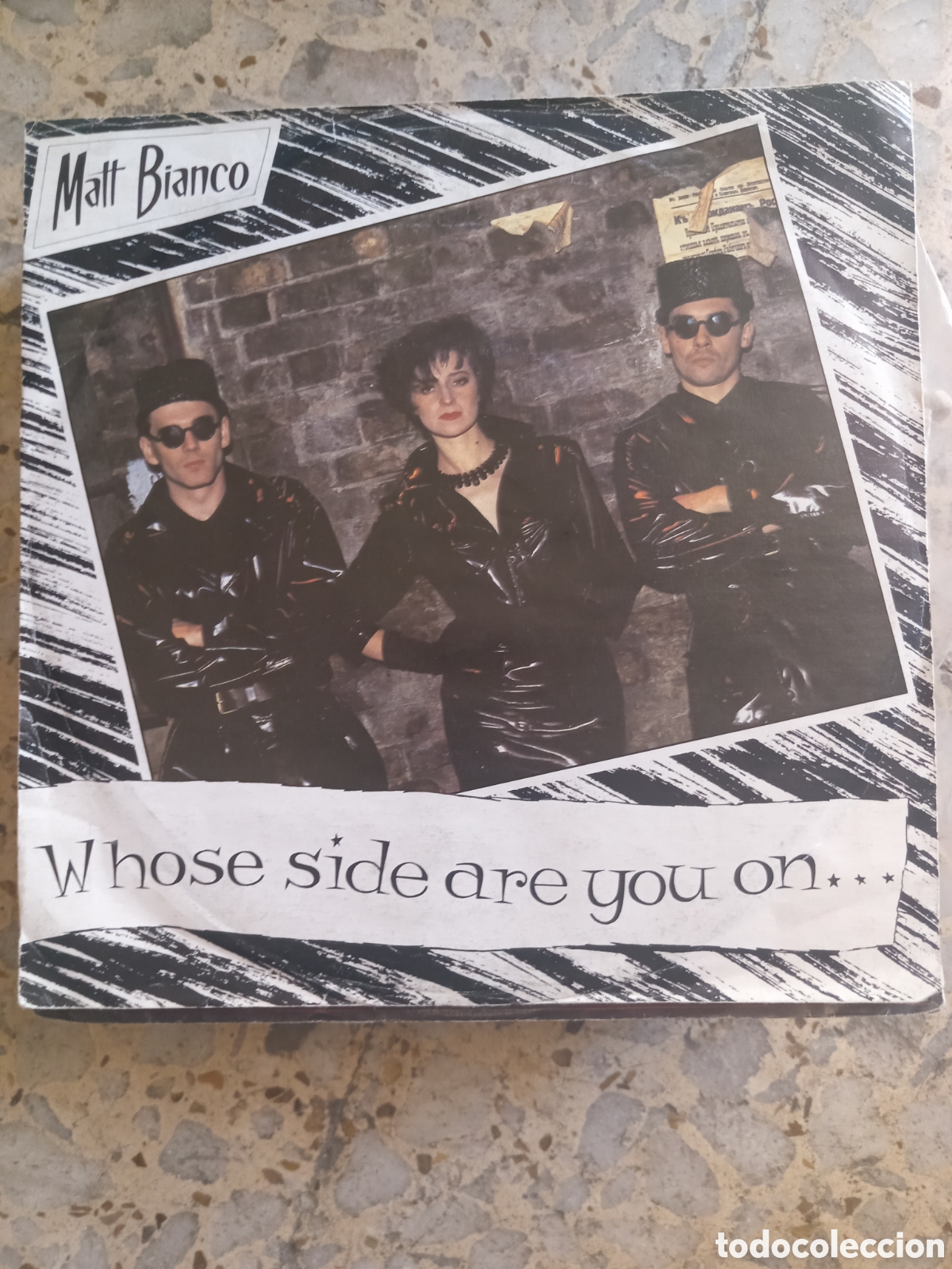 Discos de vinilo: SGL MATT BIANCO WHOSE SIDE ARE YOU ON 1984 ALEMANIA