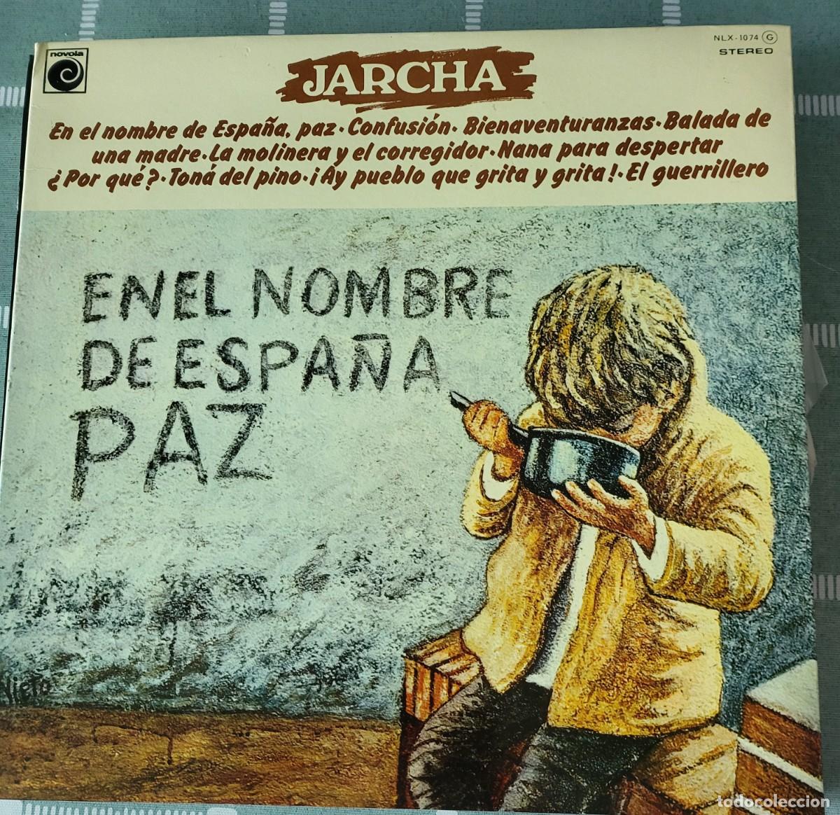 Discos de vinilo: Jarcha Lp portada doble sello Novola editado en Espa&ntilde;a...a&ntilde;o 1977.