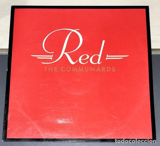 Discos de vinilo: The Communards - Red - LP London Records ref. 828 066-1. Ed. espa&ntilde;ola 1987.