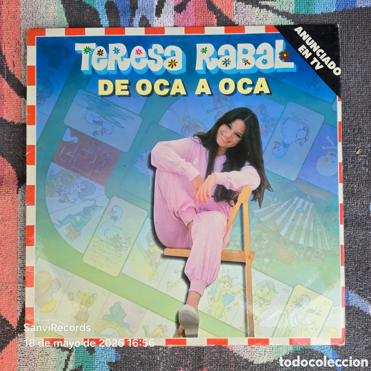 Discos de vinilo: [LP] TERESA RABAL: DE OCA A OCA (MOVIEPLAY) (1981)