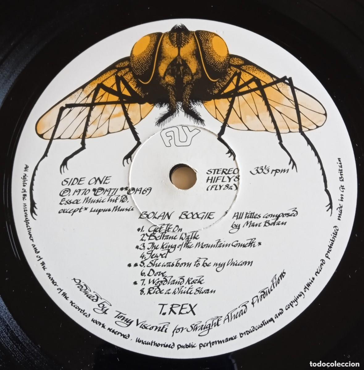 Discos de vinilo: T - REX - BOLAN BOOGIE - HYFLY - COMPILACION - Foto 3