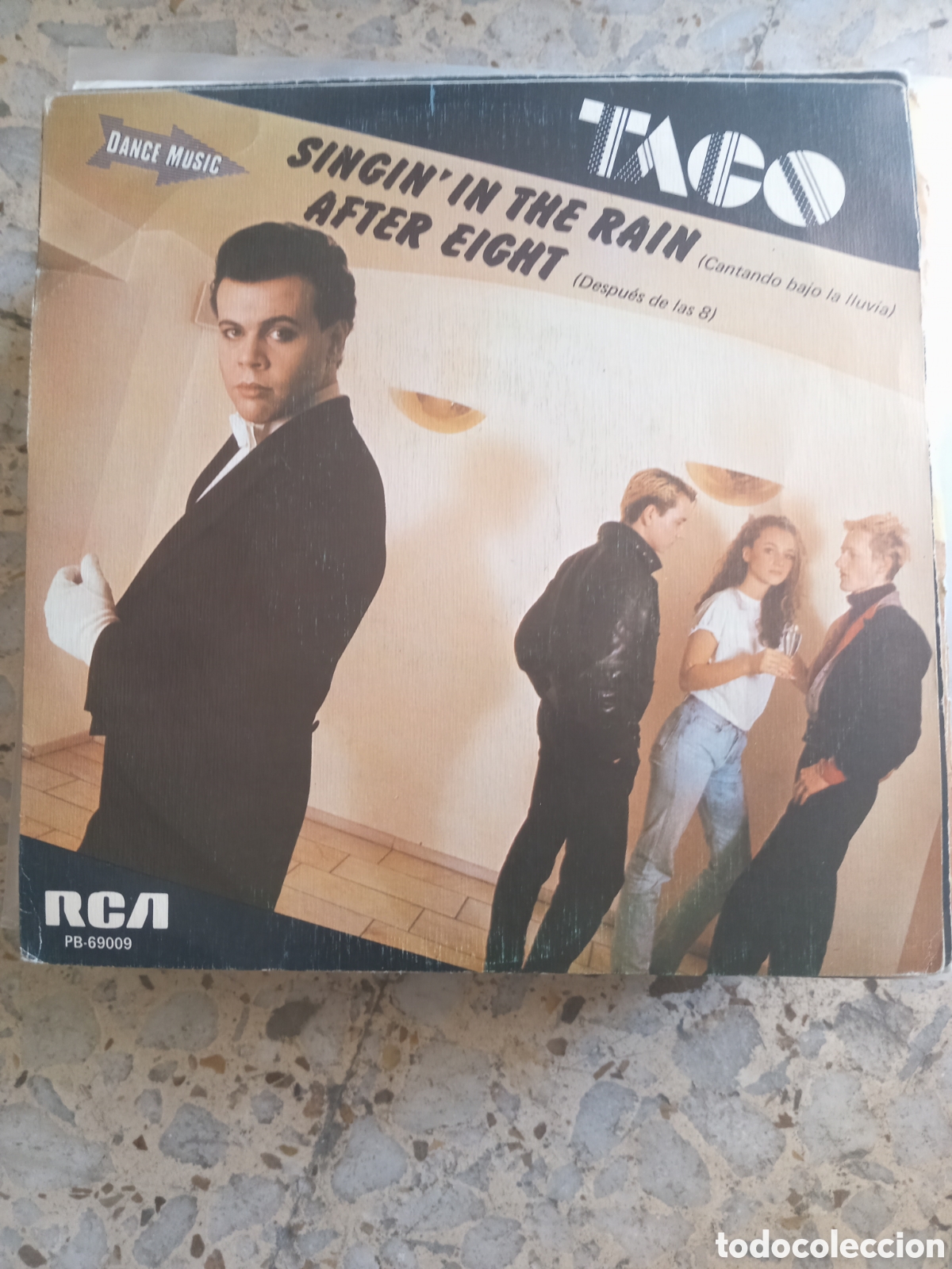 Discos de vinilo: SGL TACO SINGIN&acute;IN THE RAIN 1982