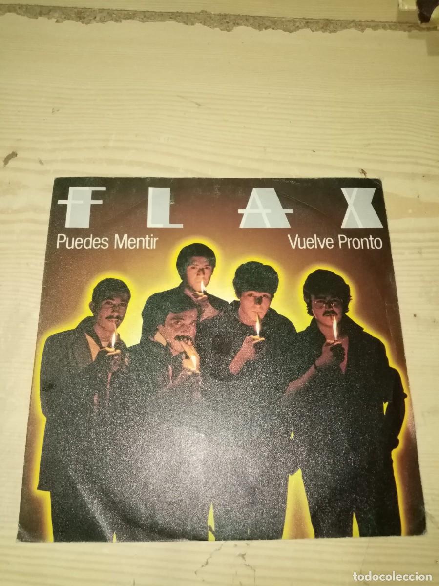 Discos de vinilo: FLAX. PUEDES MENTIR VUELVE PRONTO. C2V