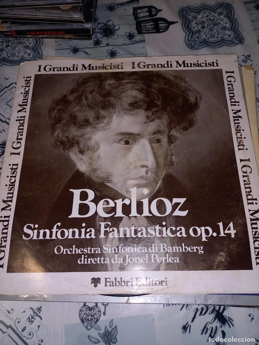 Discos de vinilo: BERLIOZ. - BERLIOZ. SINFONIA FANTASTICA OP.14. ORCHESTRA SINFONICA DI BAMBERG. JONEL PERLEA.