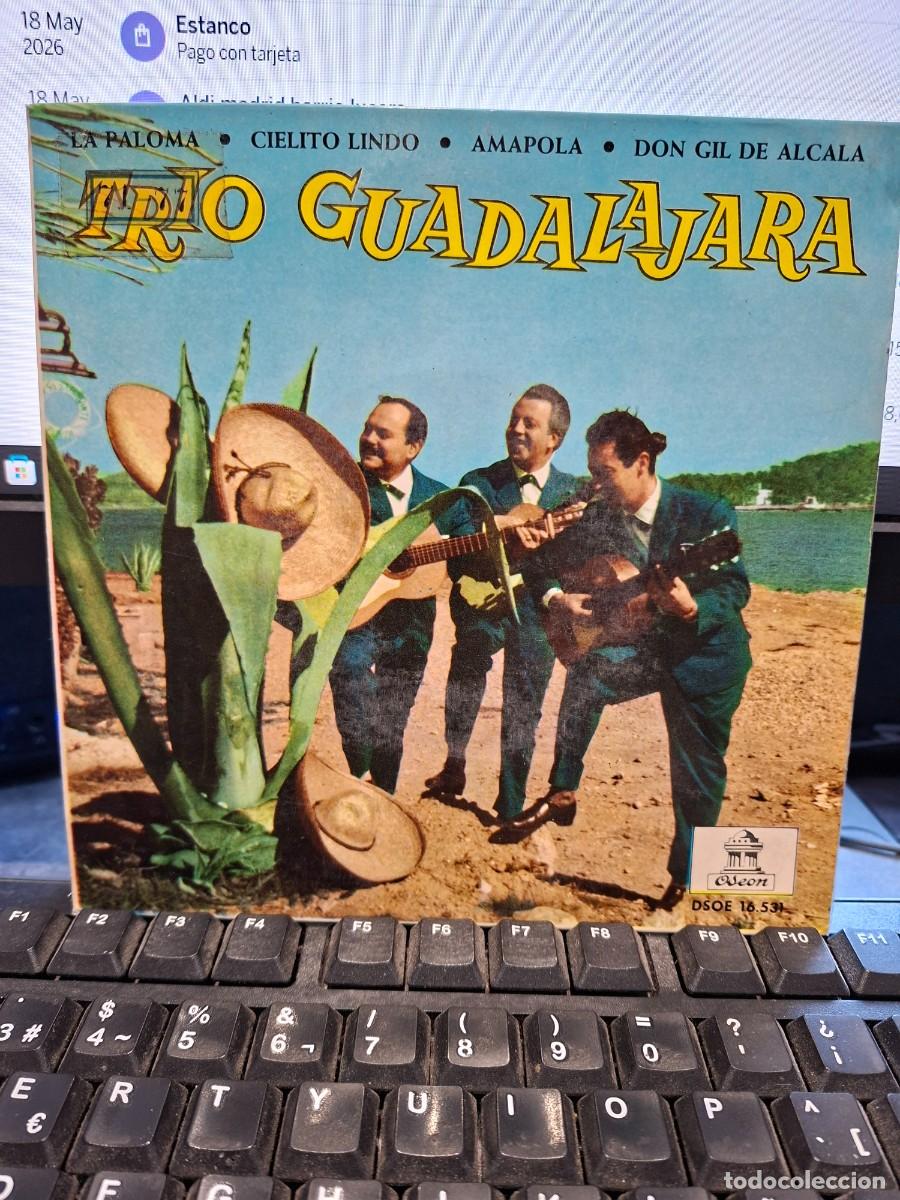 Discos de vinilo: TRIO GUADALAJARA - LA PALOMA - EP DE VINILO - C-63