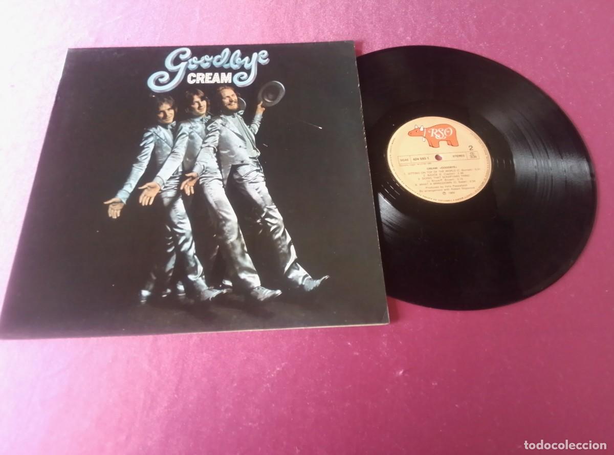 Discos de vinilo: CREAM GOODBYE SITTING ON TOP OF THE WORLD 1989 LP L31 2 2