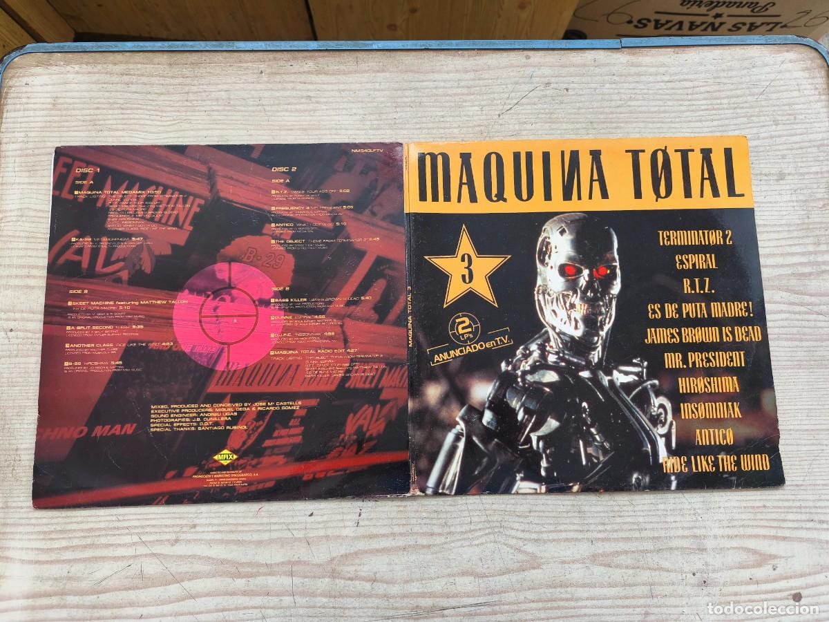 Discos de vinilo: M&aacute;quina Total 3 - Varios - 2 LP