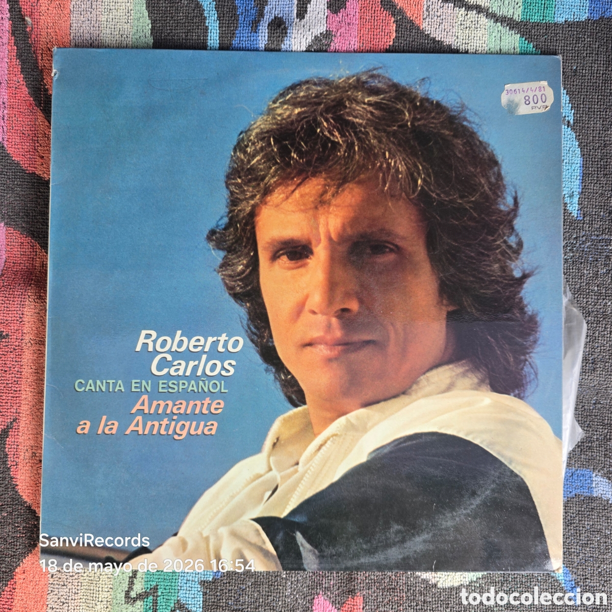 Discos de vinilo: [LP] ROBERTO CARLOS: AMANTE A LA ANTIGUA (CBS) (1980)