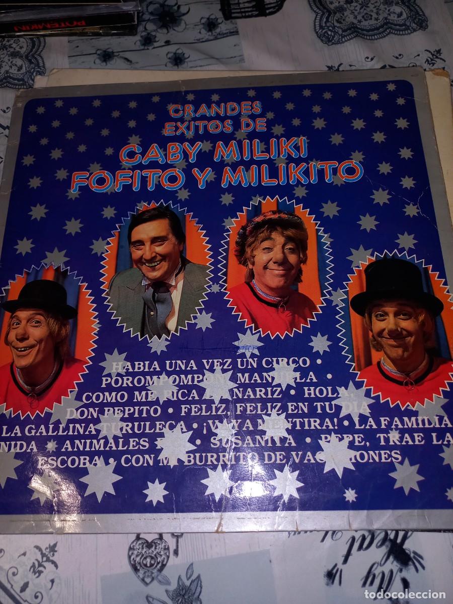 Discos de vinilo: GRANDES EXITOS DE GABY , MILIKI , FOFITO Y MILIKITO