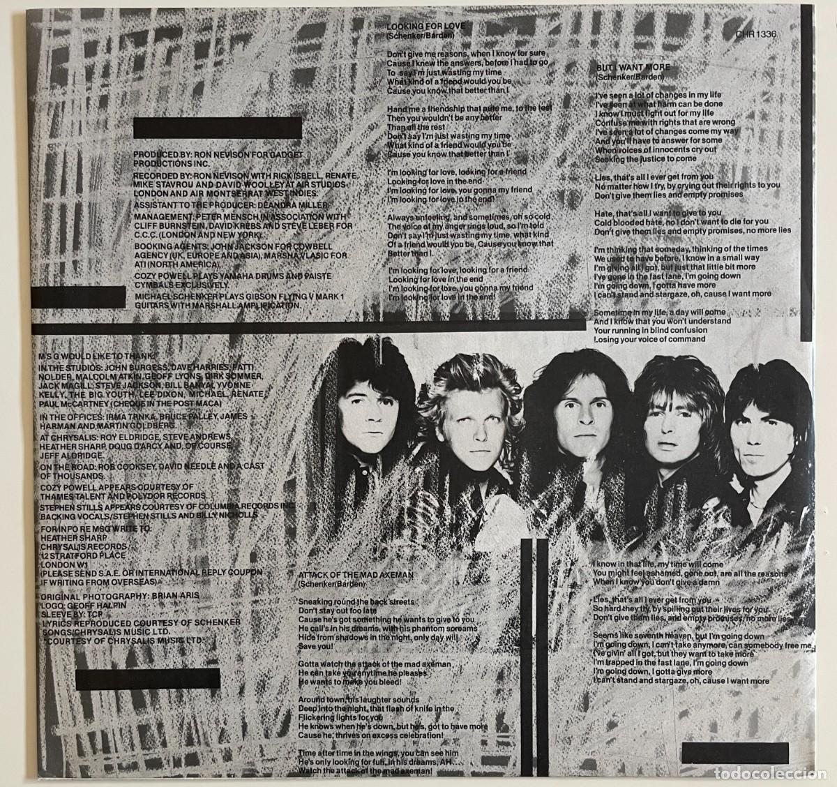 Discos de vinilo: The Michael Schenker Group &ndash; MSG - Foto 4