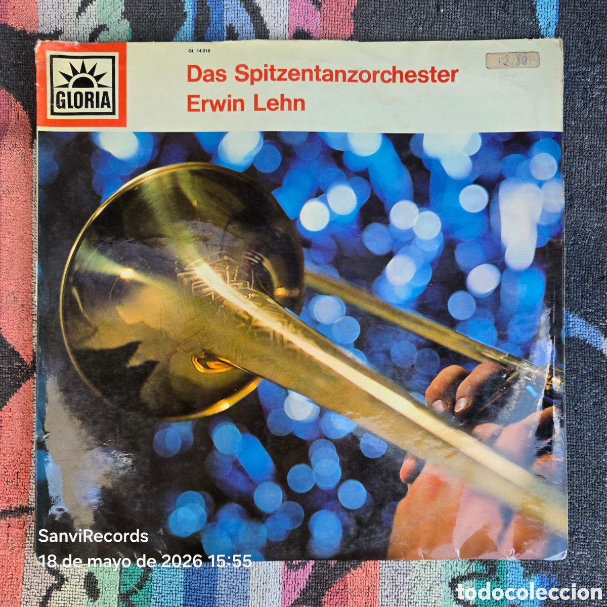 Discos de vinilo: [LP] ERWIN LEHN UND SEIN S&Uuml;DFUNK-TANZORCHESTER: DAS SPITZENTANZORCHESTER ERWIN LEHN (GLORIA) (1963)