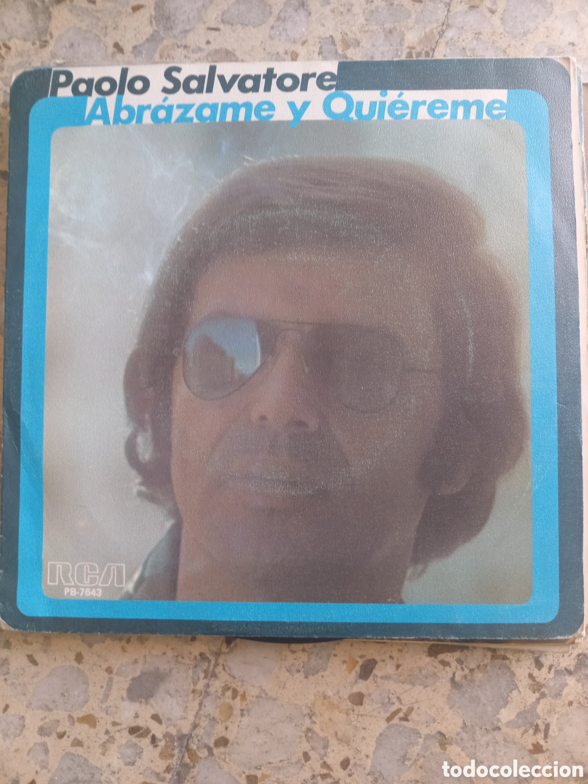 Discos de vinilo: SGL PAOLO SALVATORE ABRAZAME Y QUIEREME 1977 PROMO