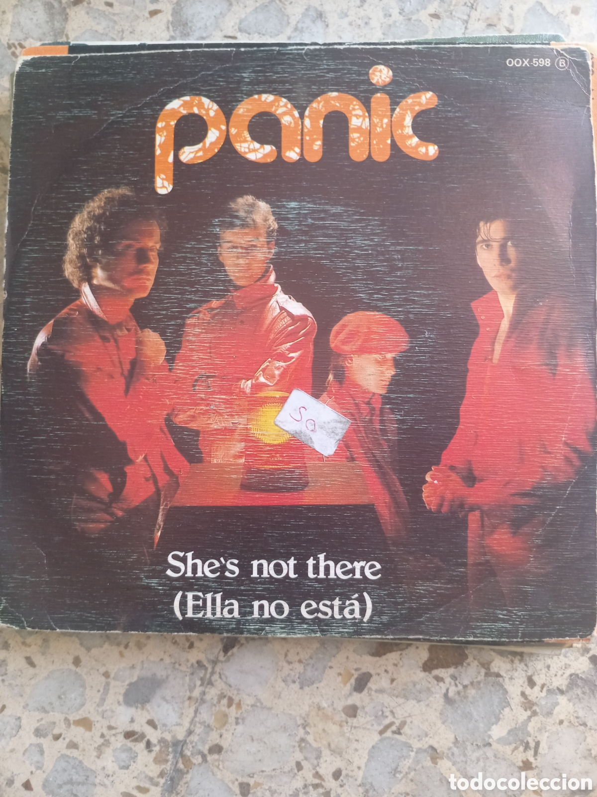 Discos de vinilo: SGL PANIC SHE&acute;S NOT THERE ELLA NO ESTA 1983