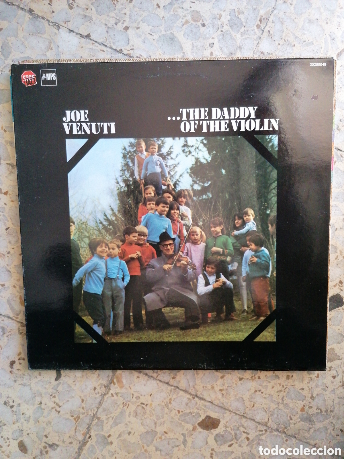 Discos de vinilo: LP JOE VENUTI THE DADDY OF THE VIOLIN 1981