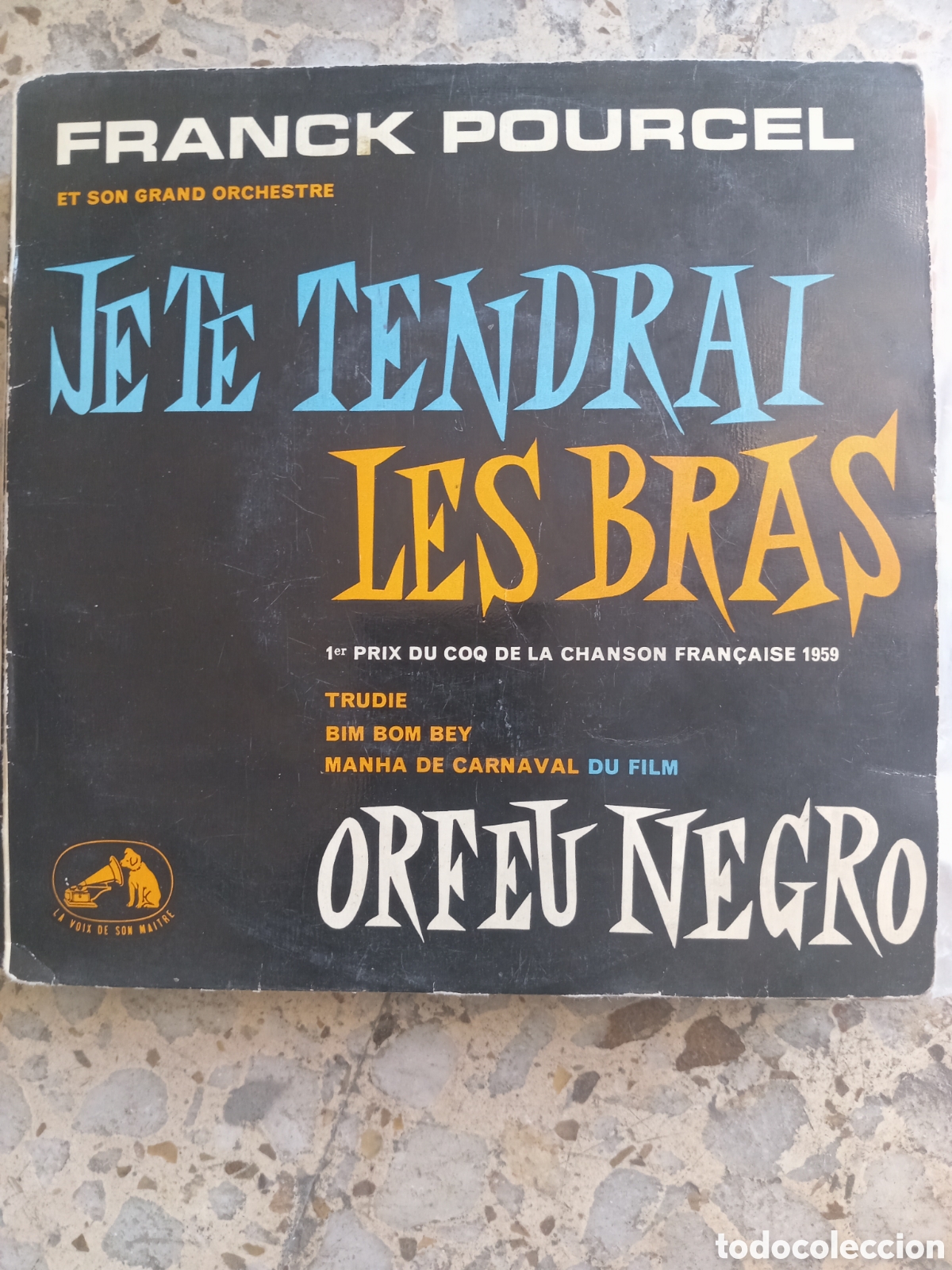 Discos de vinilo: EP FRANCK POURCEL JE TE TENDRAI FRANCIA