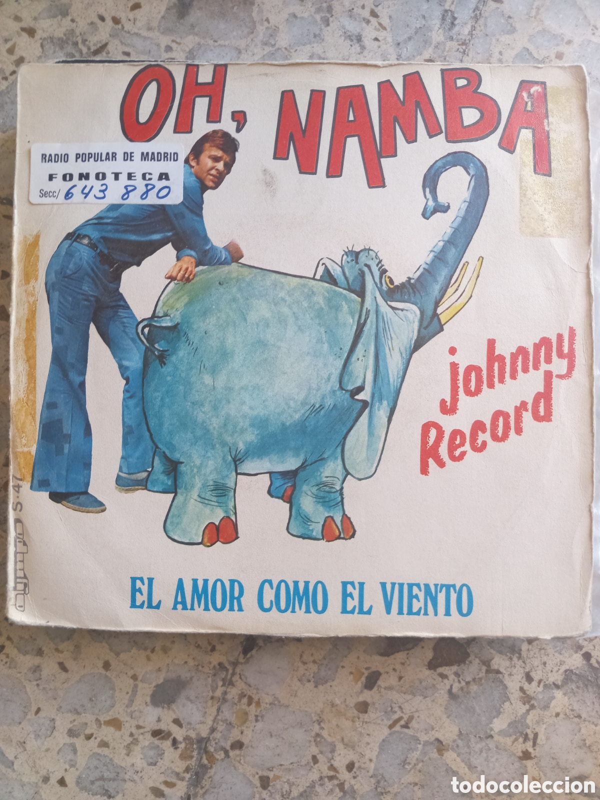 Discos de vinilo: SGL JOHNNY RECORD OH NAMBA 1975