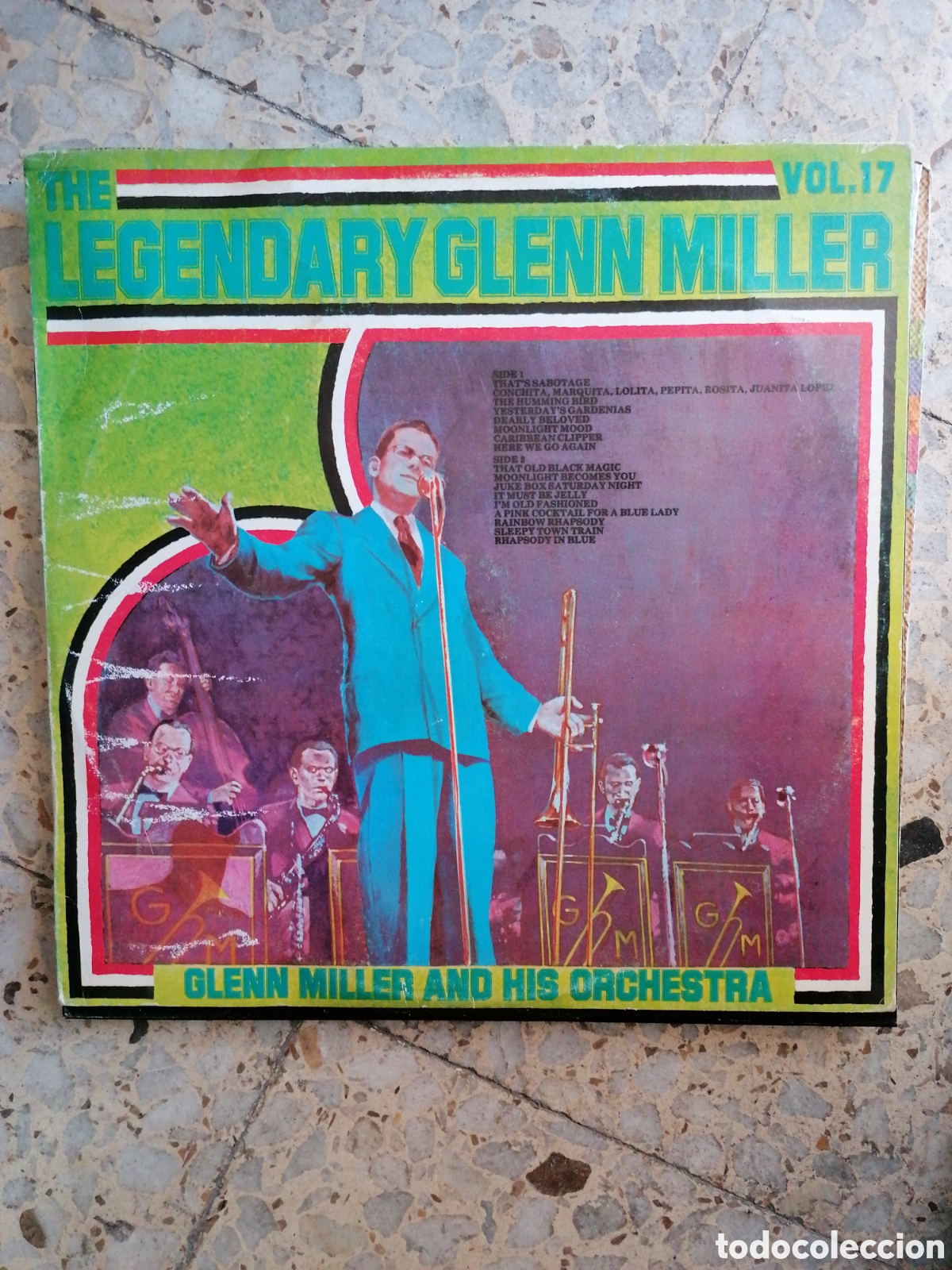 Discos de vinilo: LP THE LEGENDARY GLEN MILLER VOL. 17 1980