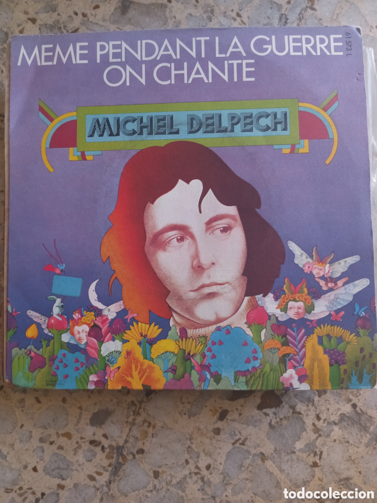 Disques de vinyle: SGL MICHEL DELPECH MEME PENDANT LA GUERRE FRANCIA