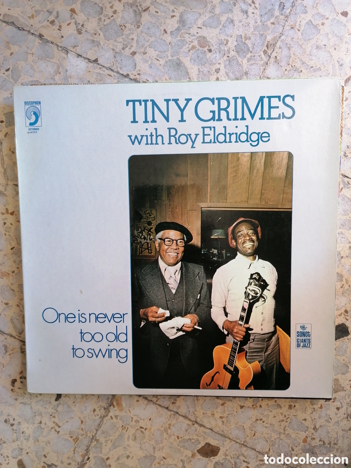 Discos de vinilo: LP TINY GRIMES WITH ROY ELDRIDGE 1978