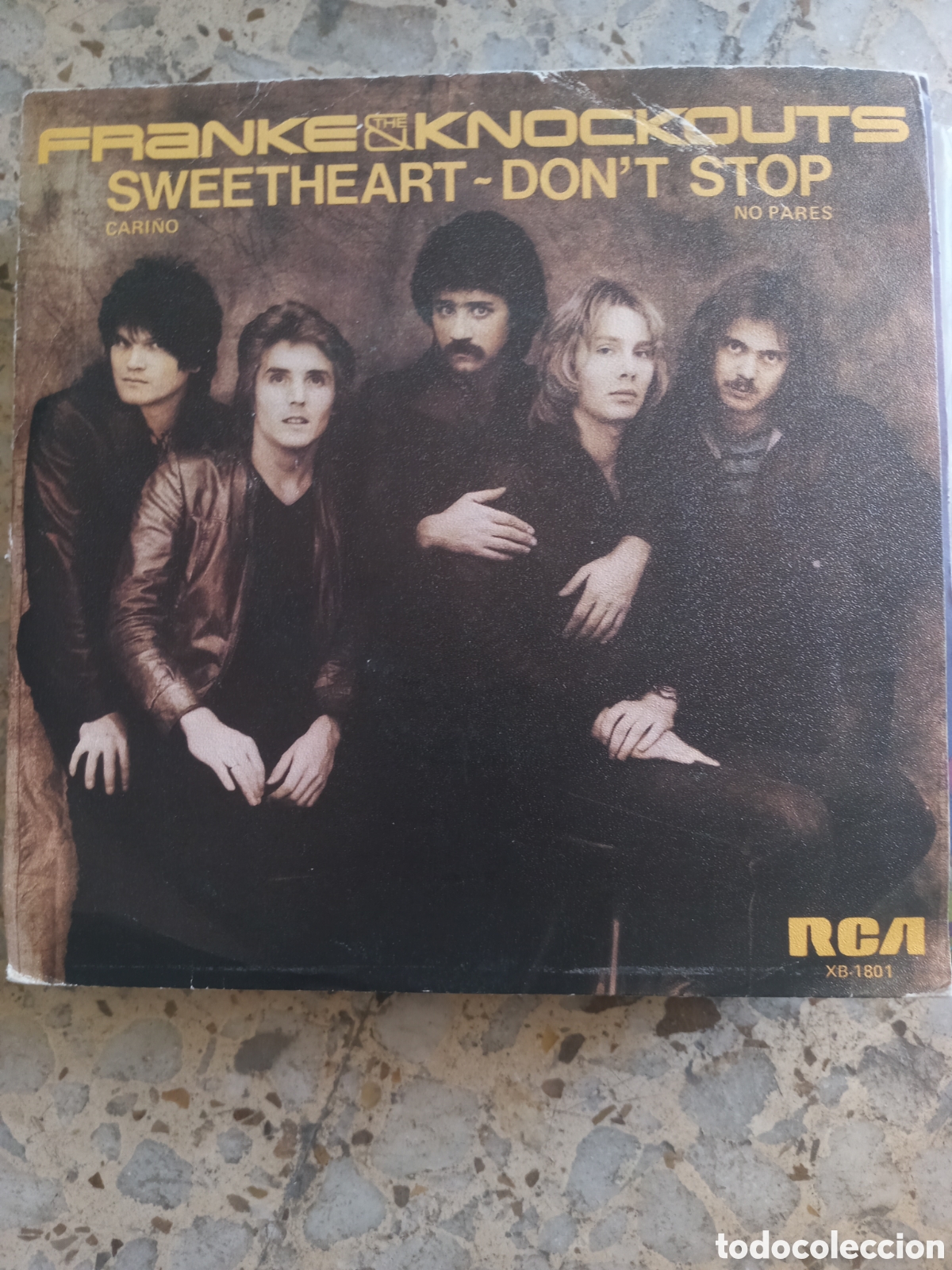 Discos de vinilo: SGL FRANKE & THE KNOCKOUTS SWEETHEART 1981 PROMO