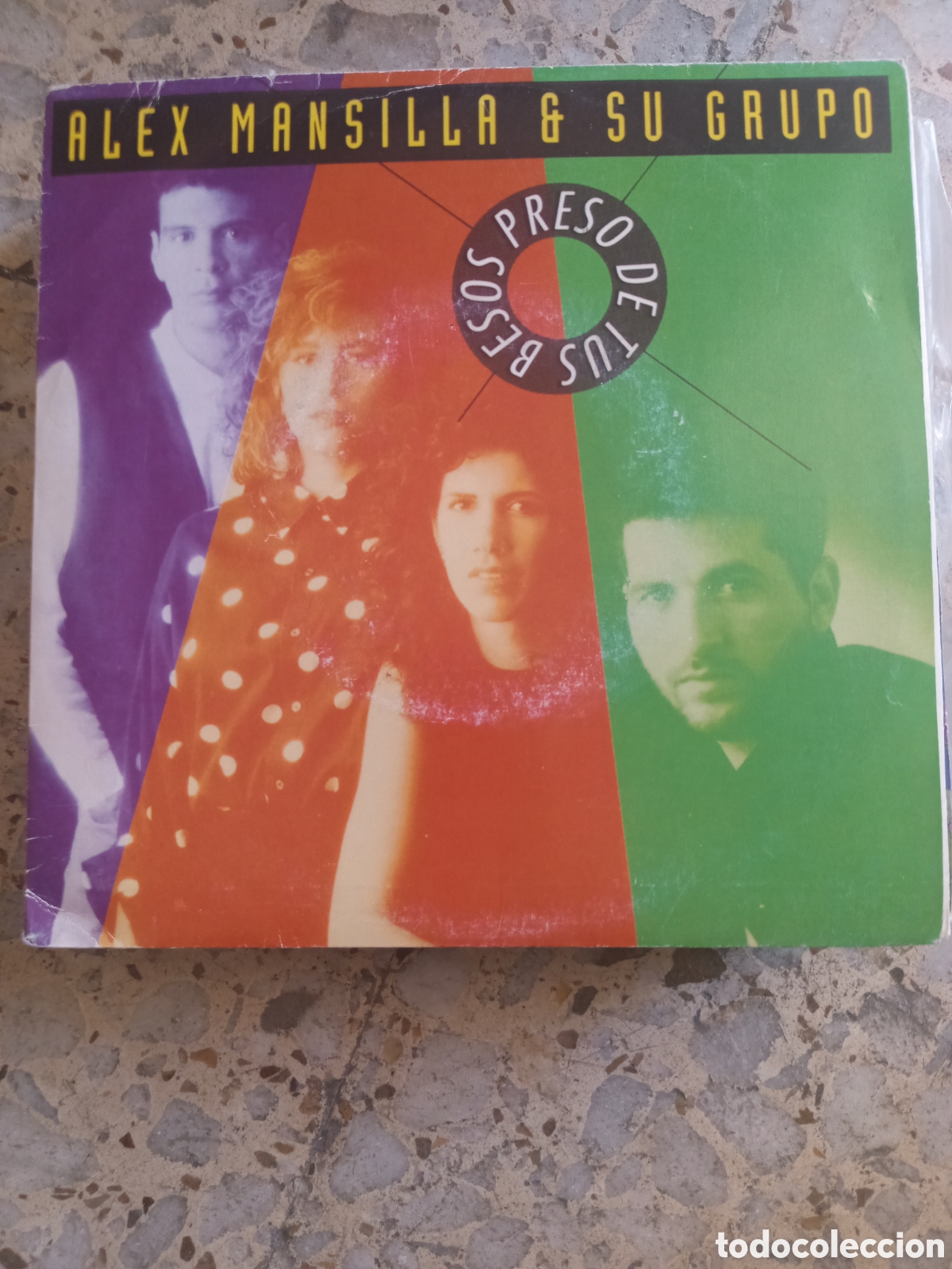 Dischi in vinile: SGL ALEX MANSILLA PRESO DE TUS BESOS 1991 PROMO