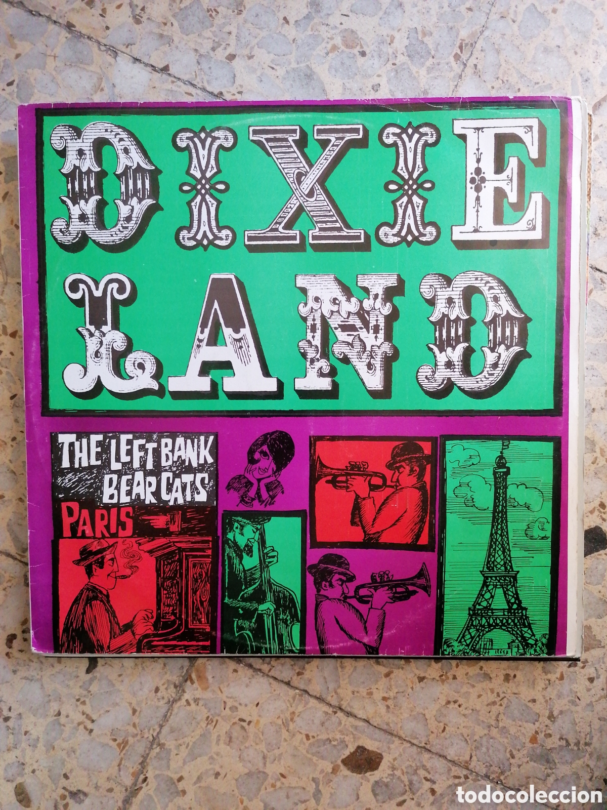 Discos de vinilo: LP DIXIE LAND THE LEFT BANK BEAR CATS PARIS 1967