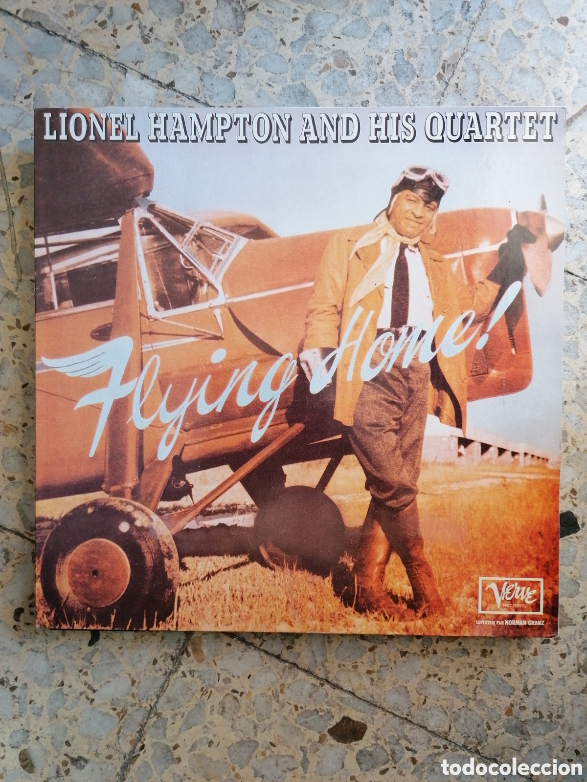 Discos de vinilo: LP LIONEL HAMPTON AND HIS QUARTET FLYING HOME HOLANDA VINILO COMO NUEVO