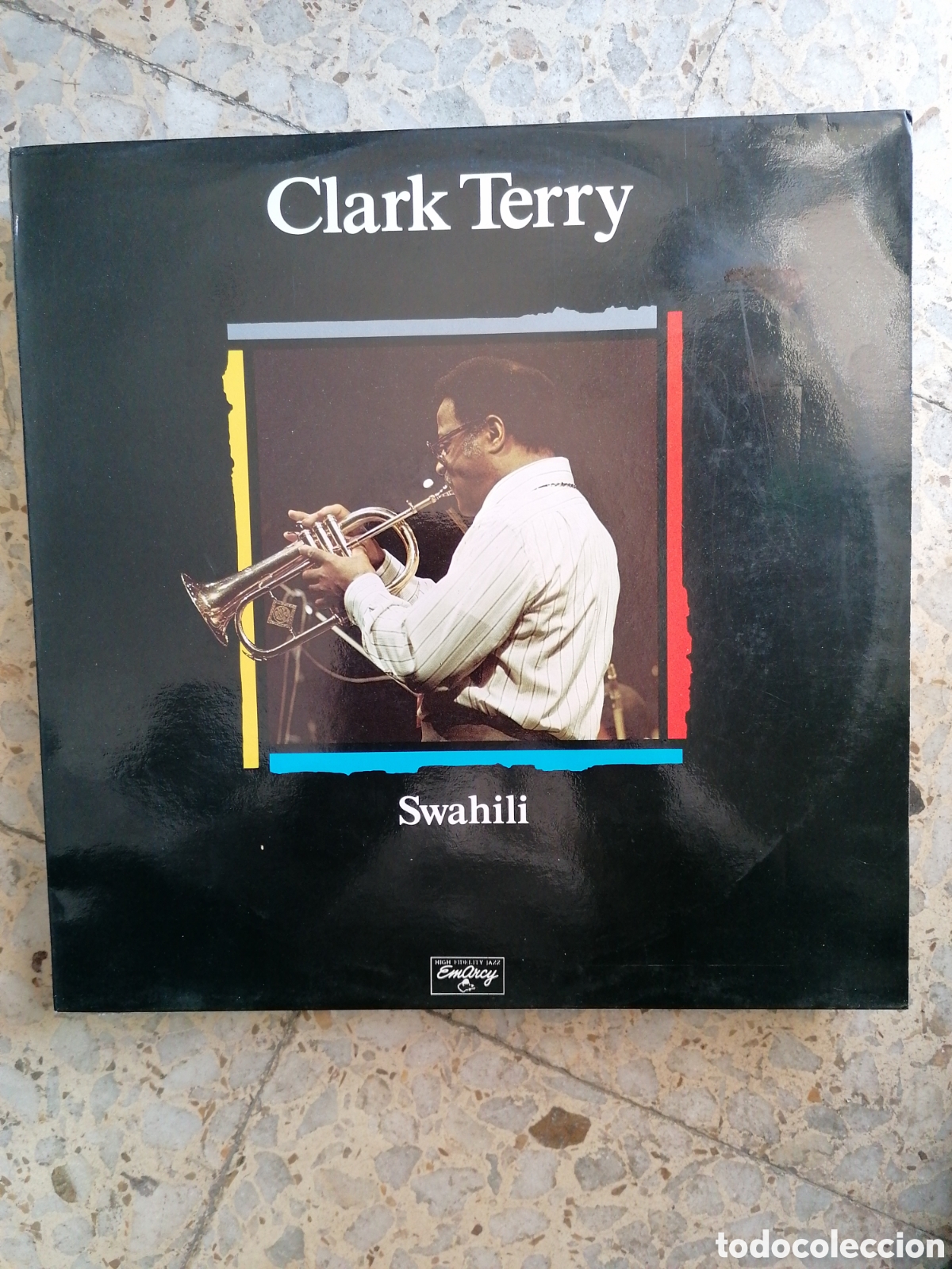 Discos de vinilo: LP CLARK TERRY SWAHILI MAESTROS DEL JAZZ