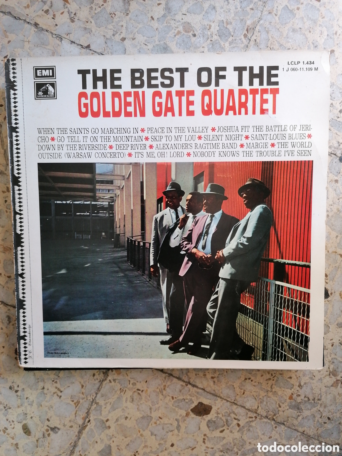 Discos de vinilo: LP THE BEST OF THE GOLDEN GATE QUARTET EDICION ESPA&Ntilde;OLA 1967