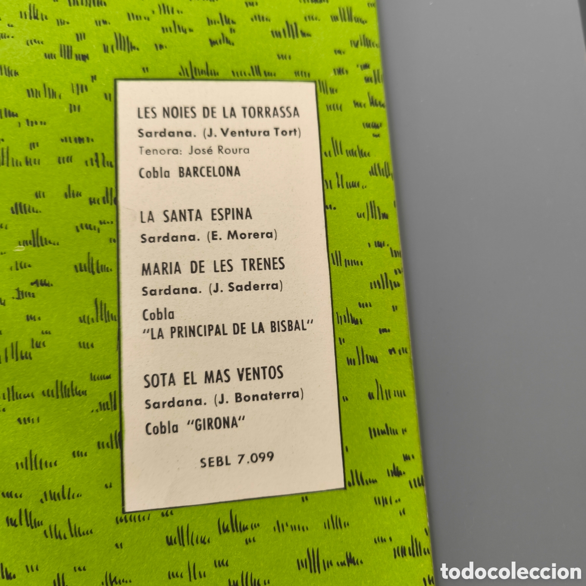 Discos de vinilo: Vinilo EP Sardanas T&iacute;picas - Foto 6