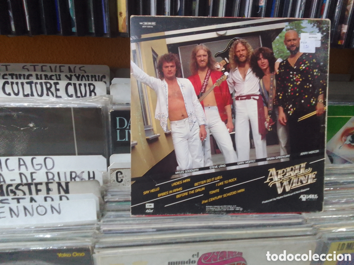 Discos de vinilo: April wine,harder faster - Foto 2