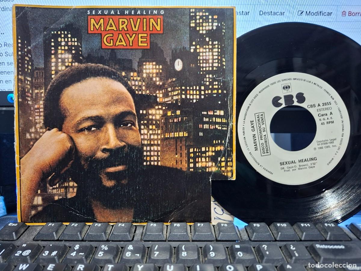 Discos de vinilo: MARVIN GAYE - SEXUAL HEALING - SINGLE DE VINILO PROMOCIONAL - C-63
