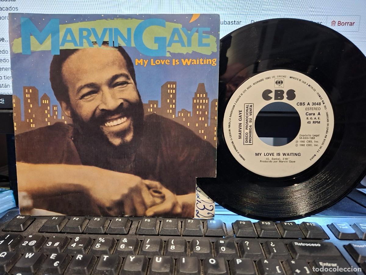 Discos de vinilo: MARVIN GAYE - MY LOVE IS WAITING - SINGLE DE VINILO PROMOCIONAL - C-63