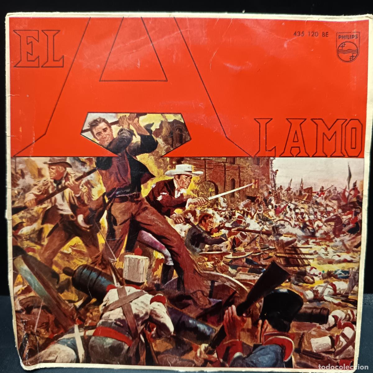 Vinyl-Schallplatten: EL ALAMO EP Dimitri Tiomkin y orquesta. 5 Temas de la BSO