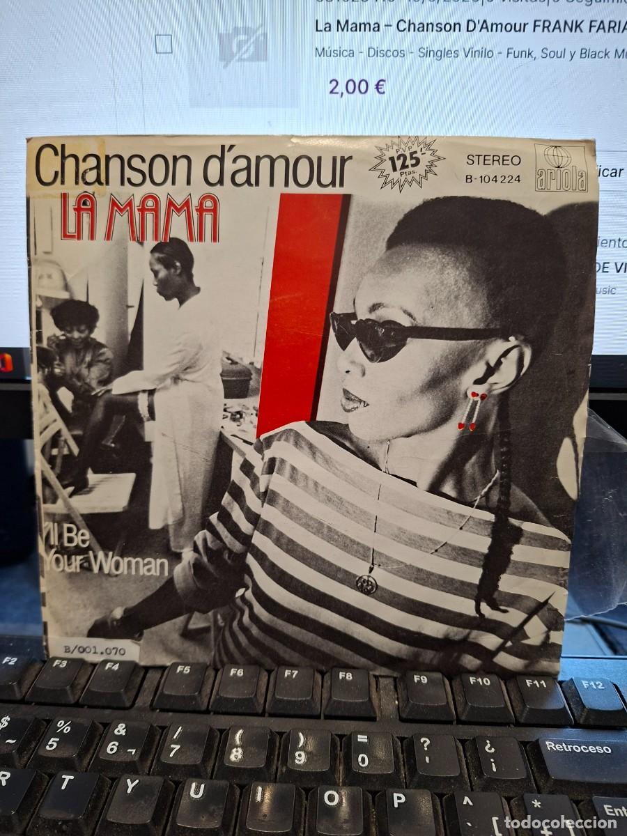 Discos de vinilo: La Mama &ndash; Chanson D'Amour FRANK FARIAN BONEY M - SINGLE DE VINILO - C-63
