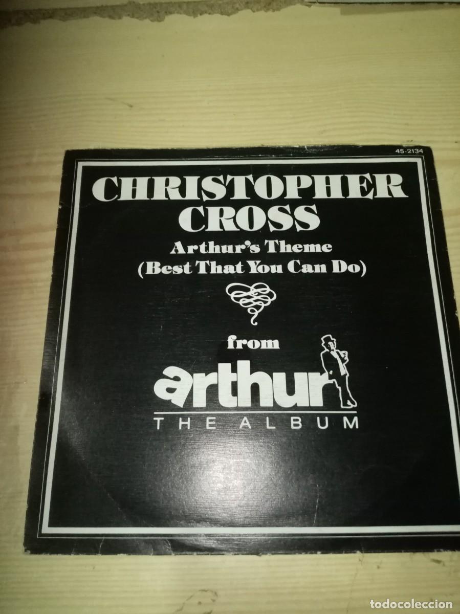 Discos de vinilo: CHRISTOPHER CROSS ARTHURS THEME . C2V - Foto 1