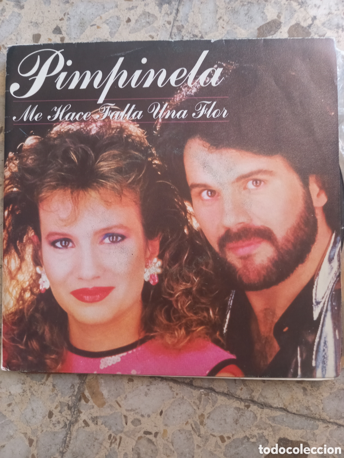 Discos de vinilo: SGL PIMPINELA ME HACE FALTA UNA FLOR 1986 PROMO